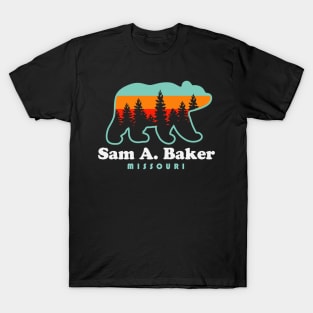 Sam A. Baker State Park Missouri Patterson MO Bear T-Shirt